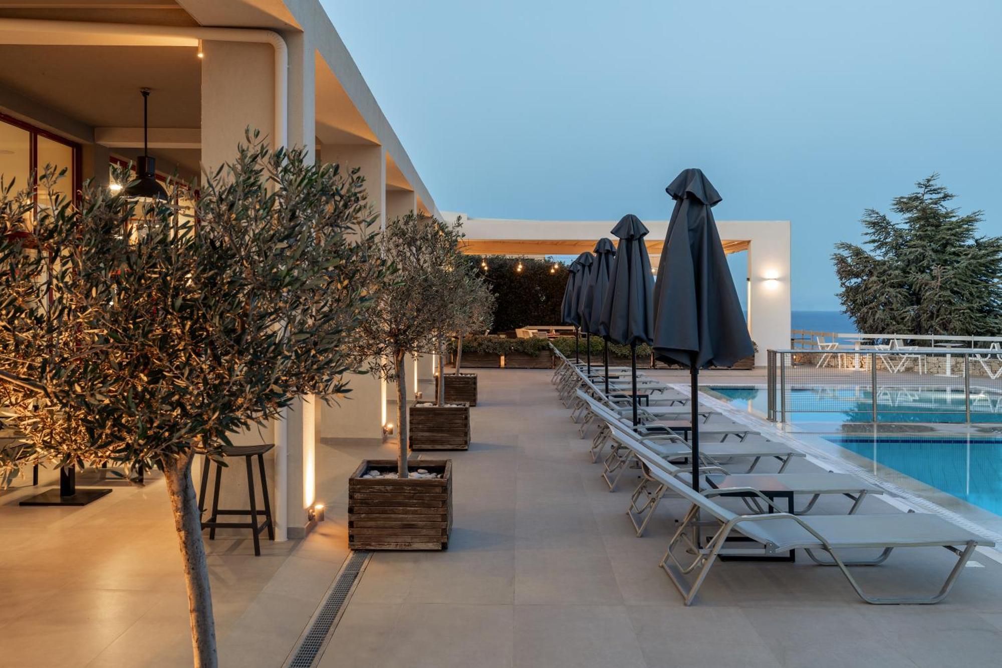 Asteris Hotel Skala  Eksteriør billede